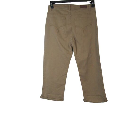 Lee's Tan Capri Jeans - Picture 2 of 4
